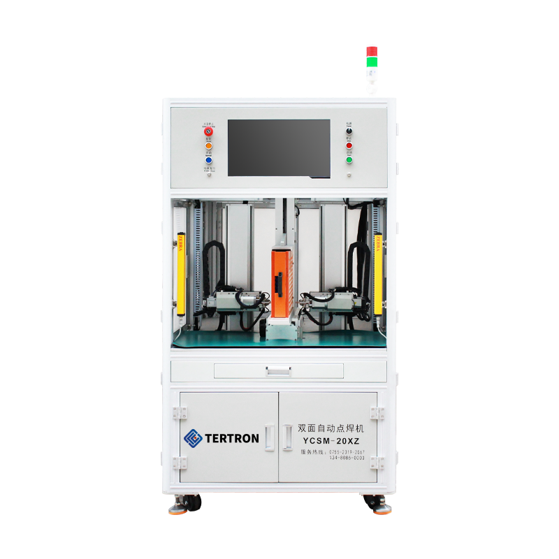 Machine de soudage par points de batterie automatique double face à 8 axes (TC-YCSM-20XZA)