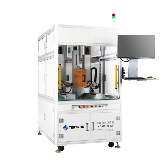 Machine de soudage par points de batterie automatique double face à 9 axes (TC-YCSM-20ZXC)